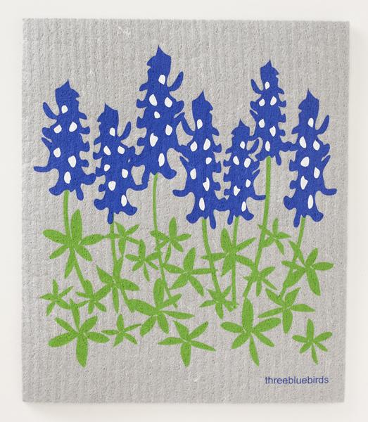 Bluebonnets Dishcloth