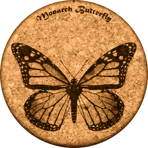 Coaster - Monarch Butterfly