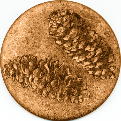 Coaster - Pine Cones