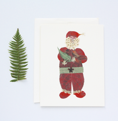 Santa - Note Cards - Petal People Press
