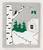 Snowy Cabin Dishcloth