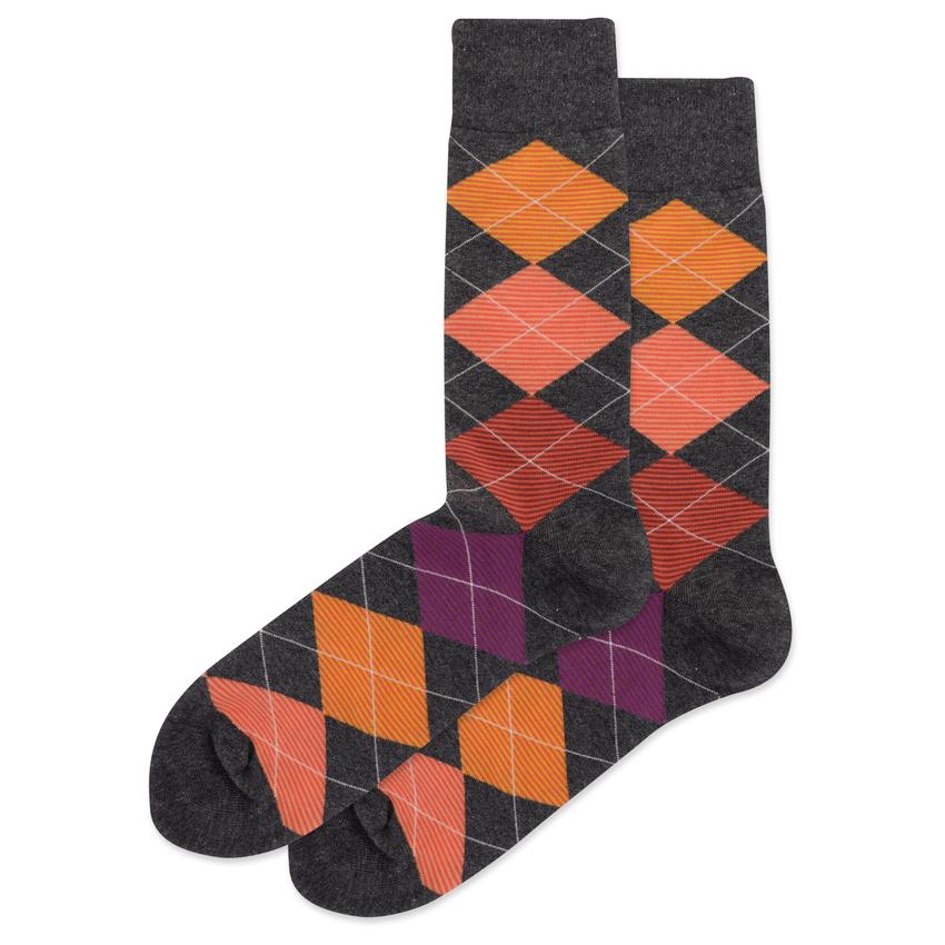 Socks: Mens - Argyle