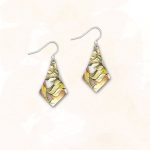 DC Earrings - SM. - Olive