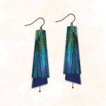 DC Earrings - Long -Blue