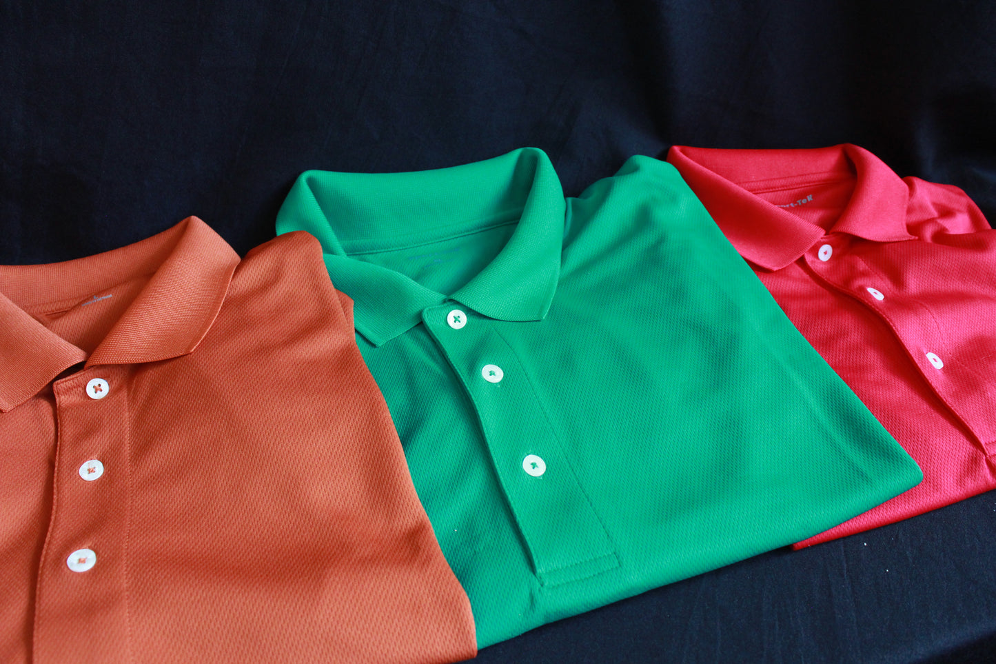 Polo View Shirts: Mens-Green