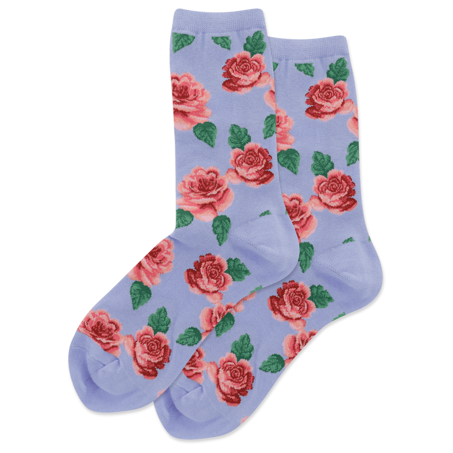 Socks: Women's - Blue Roses