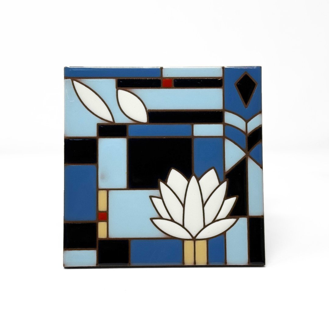 Waterlilies | Frank Lloyd Wright© 6x6 Art Tile