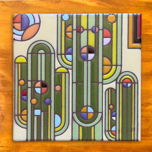 Saguaro Forms | Frank Lloyd Wright© 6x6 Tile