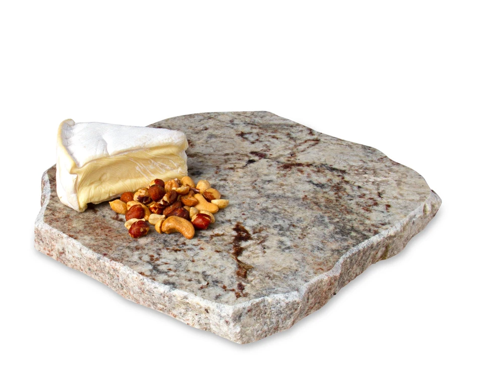 Granite Lazy Susan, Chiseled Edge