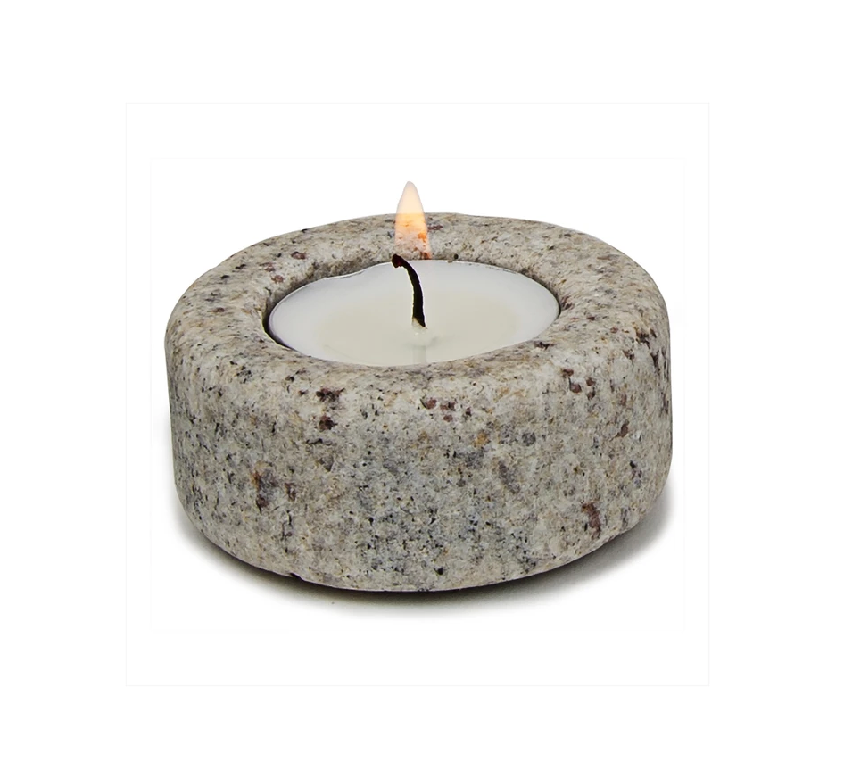 Granite Tea Light Holder