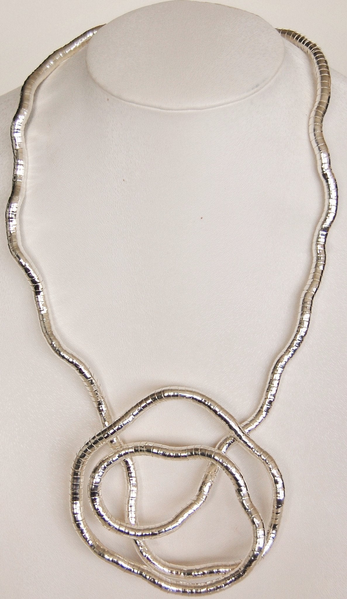 Necklace - Bendable - Silver