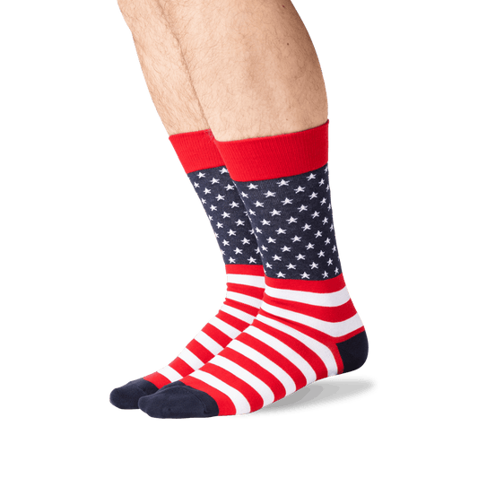 Socks: Mens -Flag