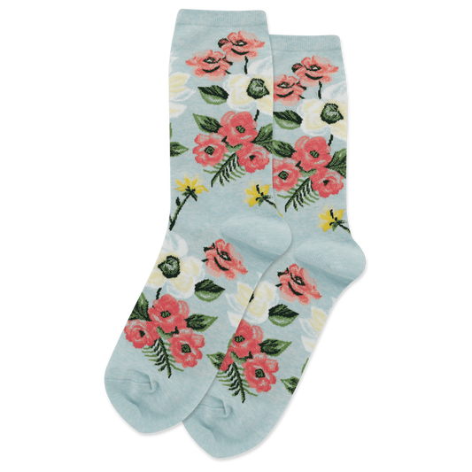 Socks: Women's - Floral