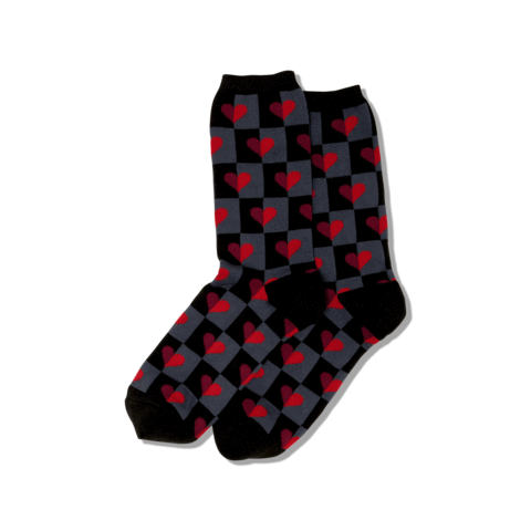 Socks: Women's - Hearts