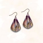 DC Earrings - MED. -lilac