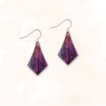 DC Earrings - SM. - Purple Purple