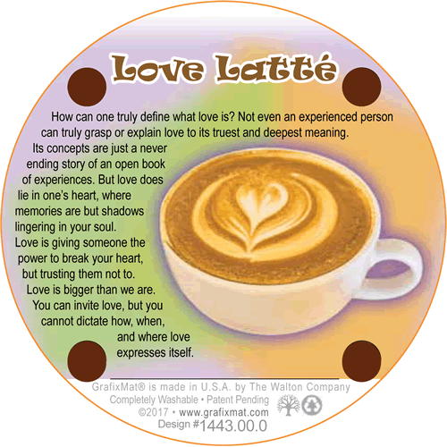Coaster - Love A Latte