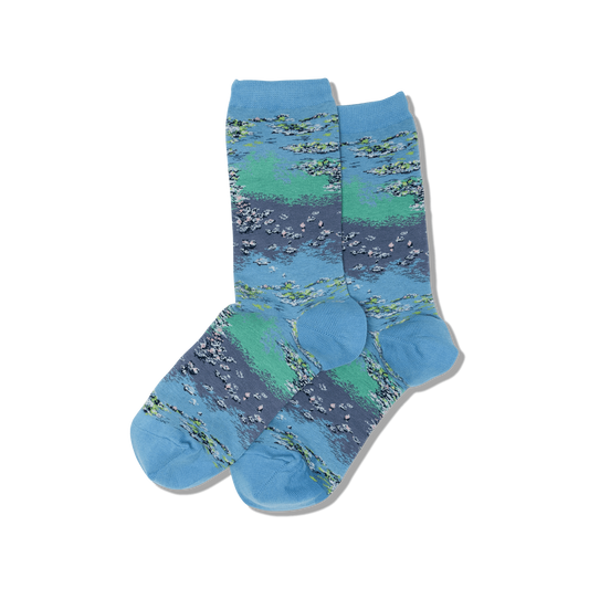 Socks: Women's - Water Lilies